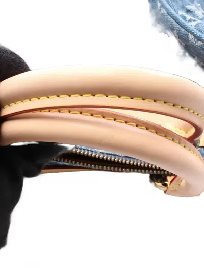 Pre-owned Louis Vuitton 2006 Neo Speedy Monogram Tote Bag In Blue