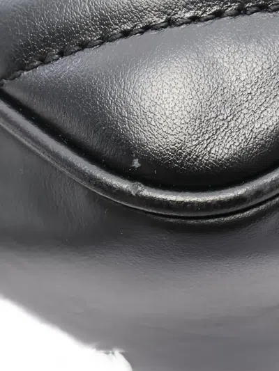 Pre-owned Saint Laurent 2010s Lou Roux Monogram Tassel Camera Shoulder Bag In Black