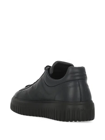 Hogan Quilted Sneakers In Black