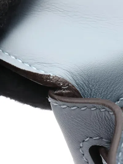 Pre-owned Hermes 2025 Kelly 25 Tote Bag In Blue