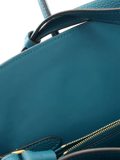 Pre-owned Louis Vuitton 2019 Leather 2way Tote Bag In Blue