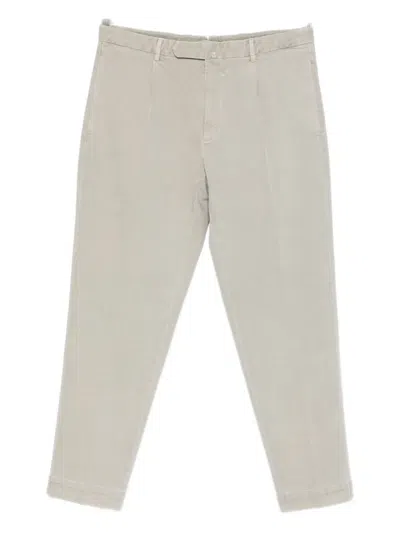 Dell'oglio Pleated Trousers In Gray