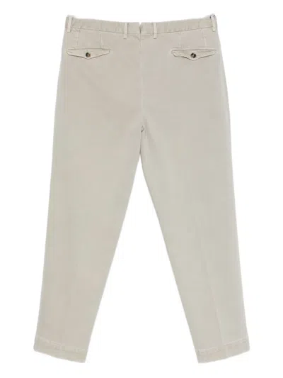Dell'oglio Pleated Trousers In Gray