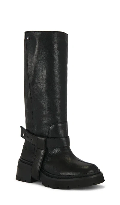 By Far Yaka Biker Boots In Black