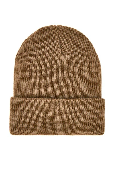 Brixton Heist Beanie In Brown