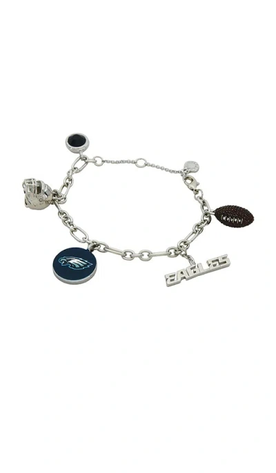 Baublebar Philadelphia Eagles Charm Bracelet In Metallic