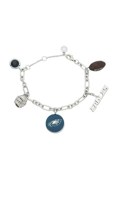 Baublebar Philadelphia Eagles Charm Bracelet In Metallic