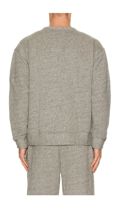 Asher Kane Crewneck Sweater In Gray