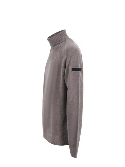 Rrd Chenille Turtleneck In Gray
