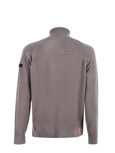 Rrd Chenille Turtleneck In Gray