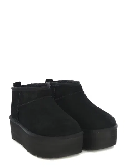 Ugg Classic Ultra Mini Platform Ankle Boots In Multi