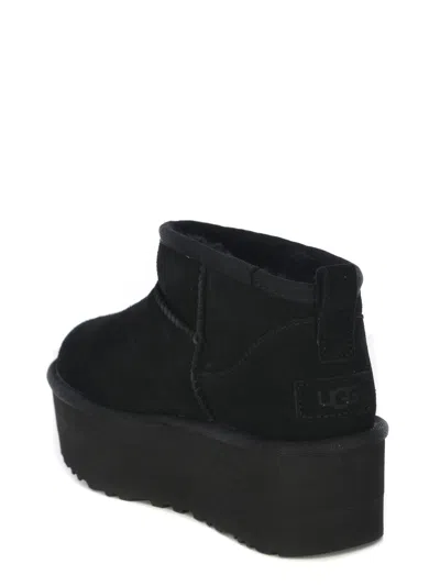 Ugg Classic Ultra Mini Platform Ankle Boots In Multi