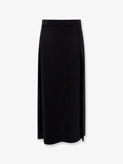 Totême Viscose Skirt In Black
