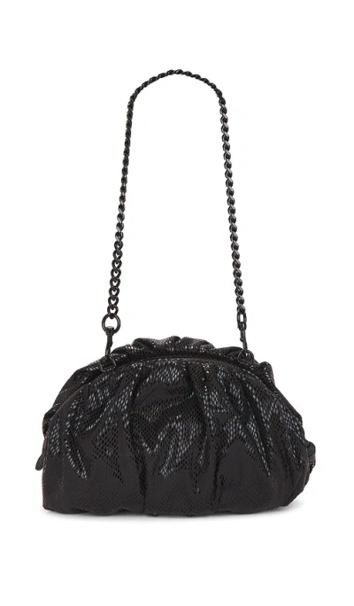 Rebecca Minkoff Small Ruched Clutch In Black