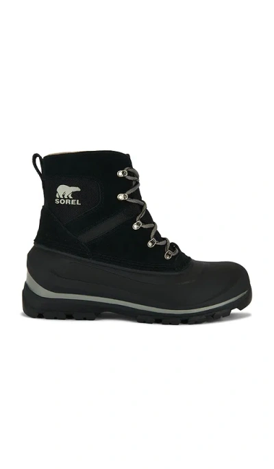 Sorel Buxton Lace Boot Wp Boot In Black