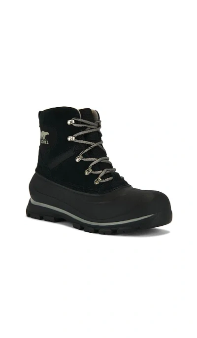 Sorel Buxton Lace Boot Wp Boot In Black