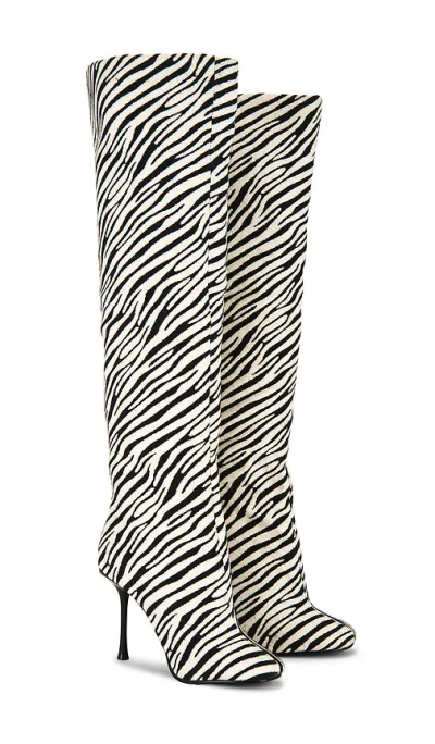 Steve Madden Alluring Over The Knee Boot In White