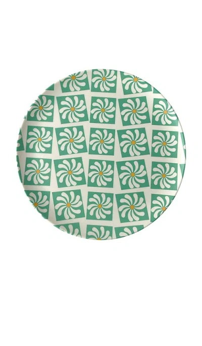 Xenia Taler Side Plates Set Of 4 In Green