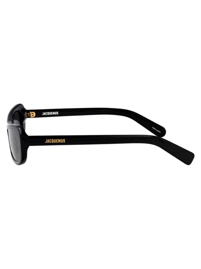 Jacquemus Capri Sunglasses In Black