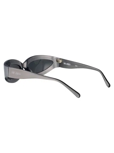 Attico 56c4sun Sunglasses In Gray