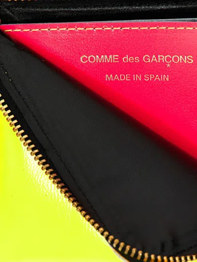 Comme Des Garçons 'super Fluo' Wallet In Multi