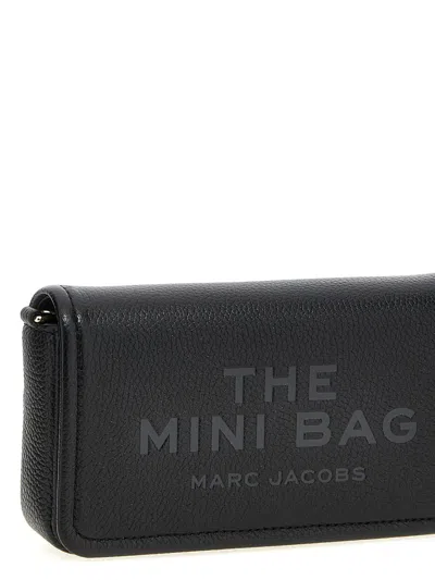 Marc Jacobs The Mini Bag Leather Cross Body Bag In Black