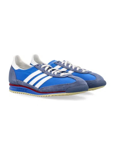 Adidas Originals Sl 72 Rs Blue/core White/better Scarlet Sneaker In Blue