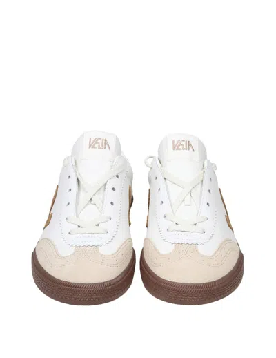 Veja O.t. Leather Sneakers (organic Traced Leather) In White