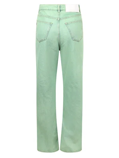Msgm Jeans In Green