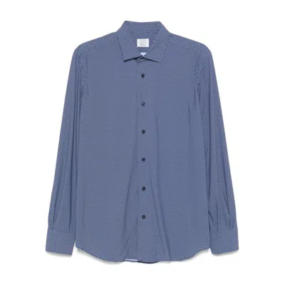 Mazzarelli Nylon Shirts In Blue