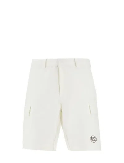 Ea7 Emporio Armani Shorts In White