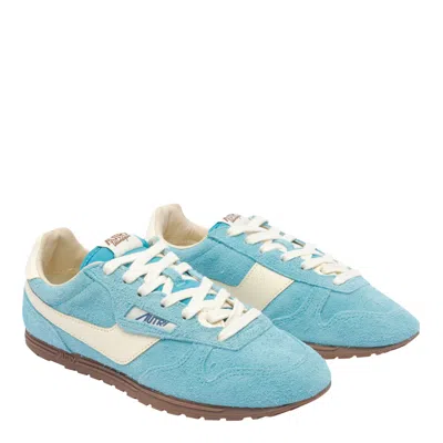 Autry Windspin Low Sneaker In Blue