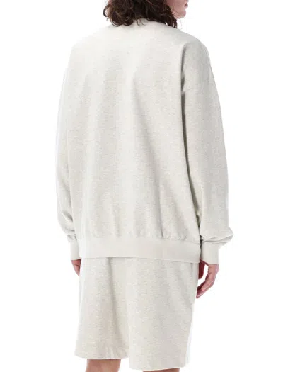 Y-3 Adidas French Terry Sweatshirt In White