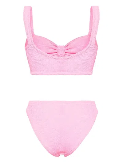 Hunza G Bonnie Bikini Clothing In Pink