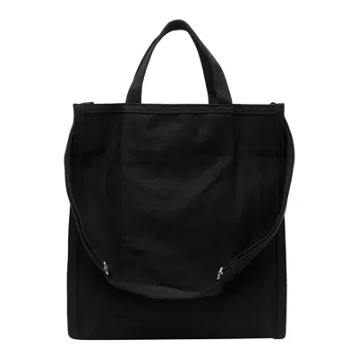 Apc Récupération Canvas Shopping Bag In Black