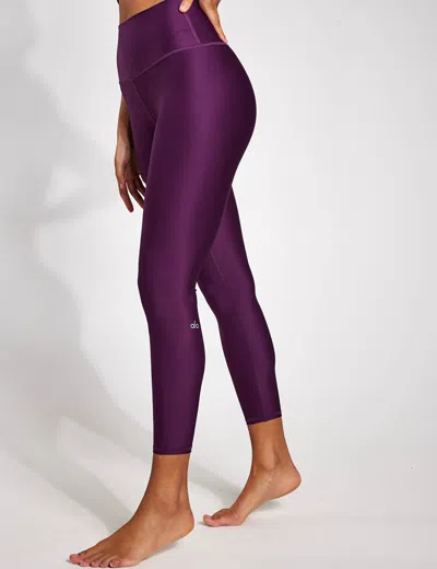 Alo Yoga 7/8 High Waisted Airlift Legging In Purple
