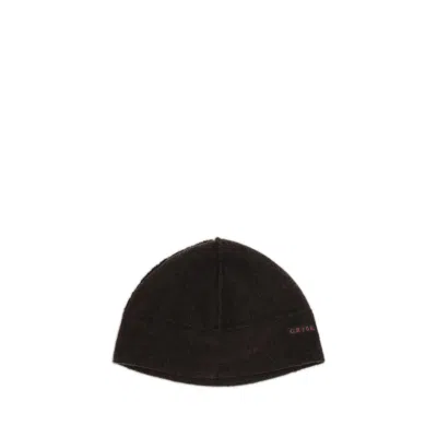 Gr10k Brown Wool Beanie In Black