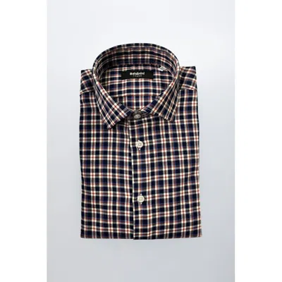Baldinini Trend Multicolor Cotton Men Shirt In Multi