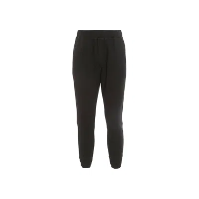 Dsquared2 Black Cotton Joggers (workout Pants) In Black