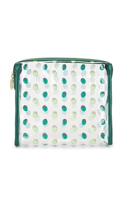 Frasier Sterling Olive You Makeup Bag In Multi