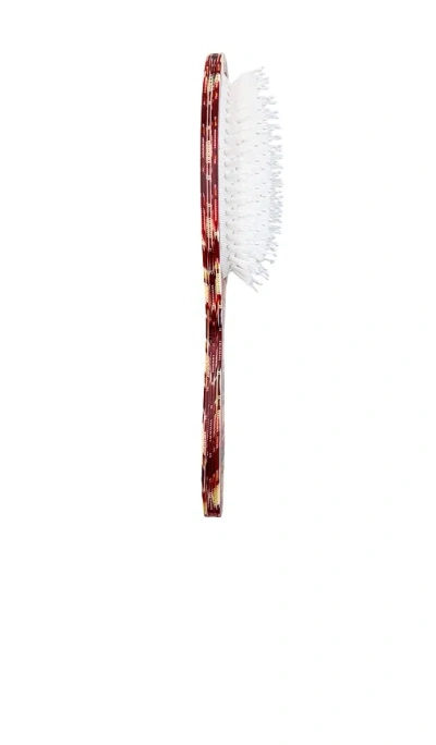 Solar Eclipse Hand-painted Paisley Heart Amazing Hair Day Brush In Multi