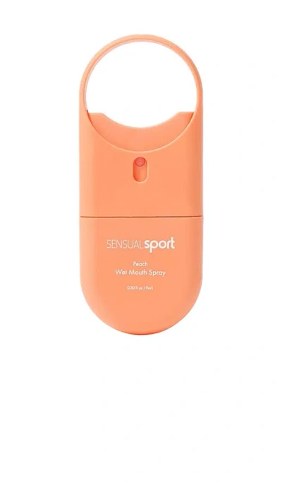 Sensual Sport Peach Wet Mouth Spray In Orange