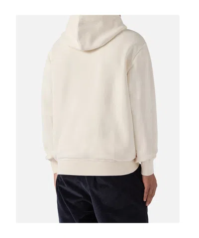 Mc2 Saint Barth Vacanze Di Natale Printed Drawstring Hoodie In Neutral