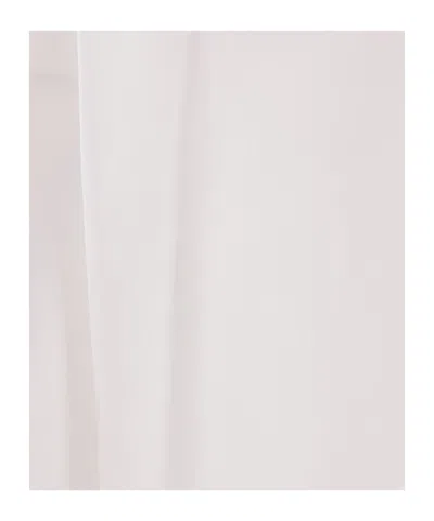 Auralee Long-sleeve White Cotton Shirt In White