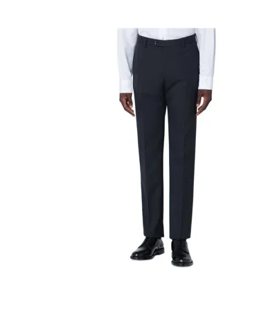 Tagliatore Tailored Single Breasted Wool Suit In Blue