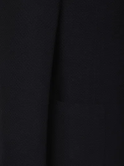 Lardini Single-breasted Logo Detailed Jacket In Black