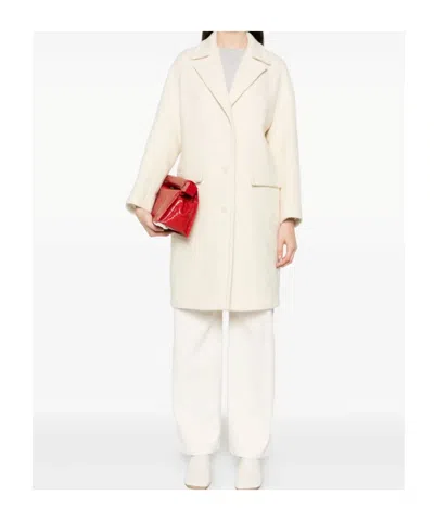 Dondup Flap-pocket Coat In White