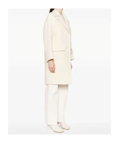 Dondup Flap-pocket Coat In White