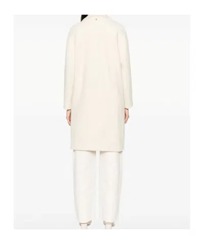 Dondup Flap-pocket Coat In White