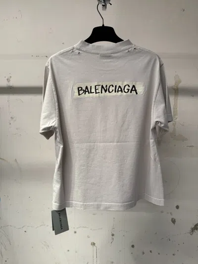 Balenciaga Short-sleeved T-shirt In White